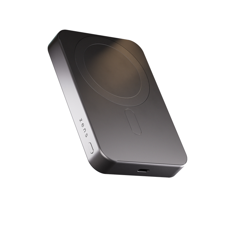 product image 3 - Zens Qi2 Batterie Externe Slim Aluminium Powerbank Qi2 10k mAh