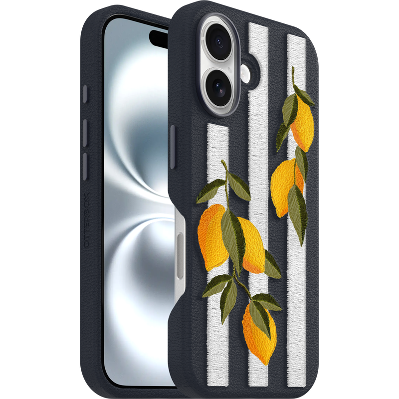 product image 1 - Coque iPhone 16 Symmetry Series Cactus Leather Embroidery