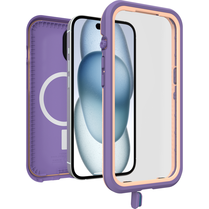 product image 3 - iPhone 15 Waterproof Case OtterBox Frē Series for MagSafe