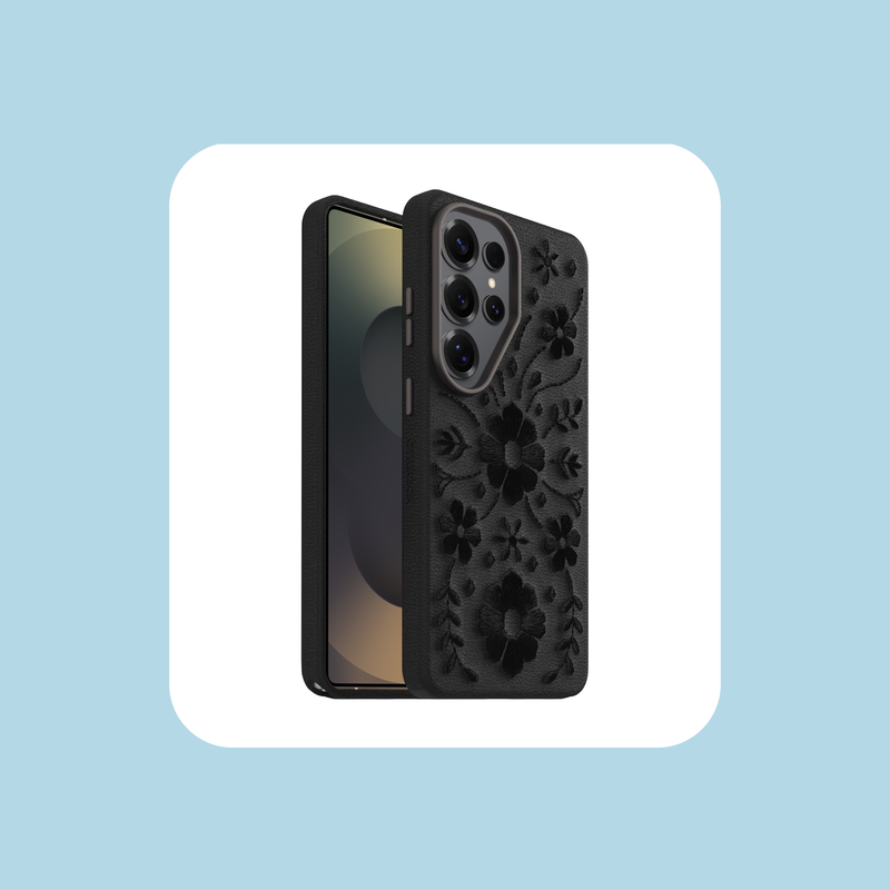 product image 5 - Coque Galaxy S26+ Symmetry Series Cactus Leather Embroidery