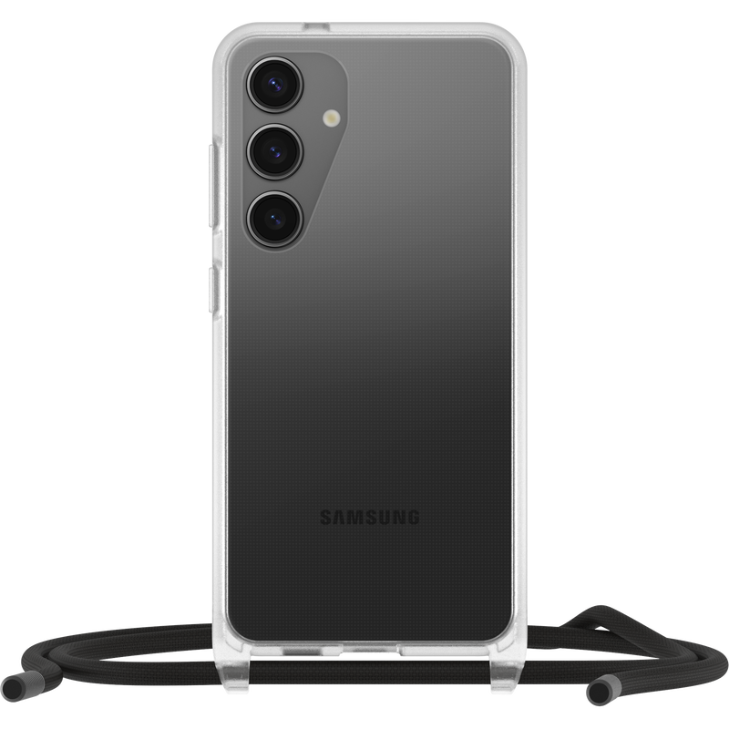 product image 1 - Galaxy S24 Case with Strap React Series Necklace