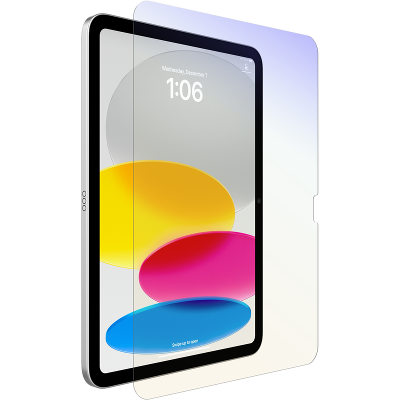 product image 1 - iPad (A16/10e gén) Protecteur d'écran OtterBox Kids Blue Light Guard Glass mit Antimicrobial Technology