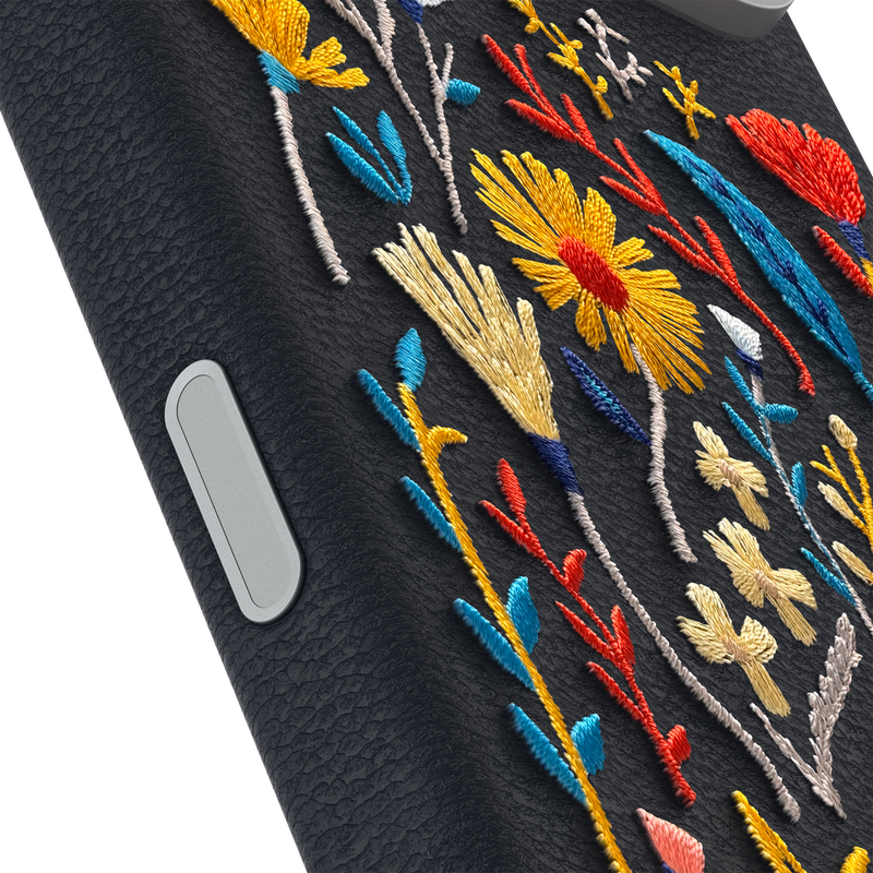 product image 3 - Coque iPhone 17 Pro Max Symmetry Series Cactus Leather Embroidery