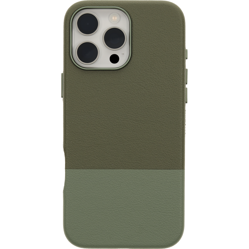 product image 2 - iPhone 16 Pro Max Custodia Statement Series Cactus Leather per MagSafe
