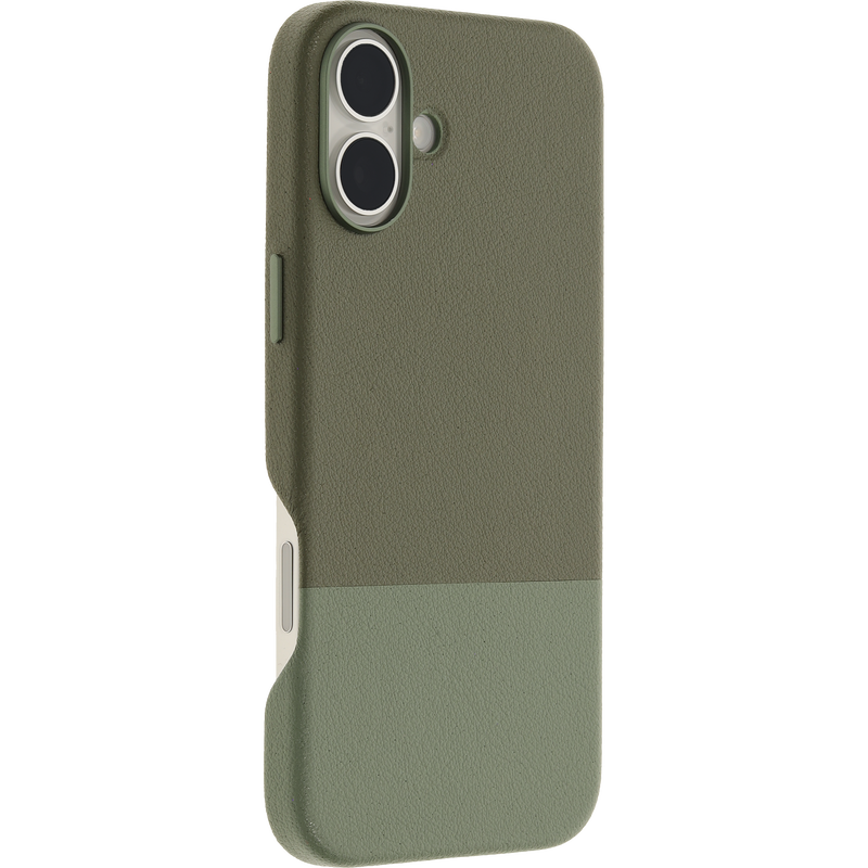 product image 3 - iPhone 16 Plus Case Statement Series Cactus Leather for MagSafe