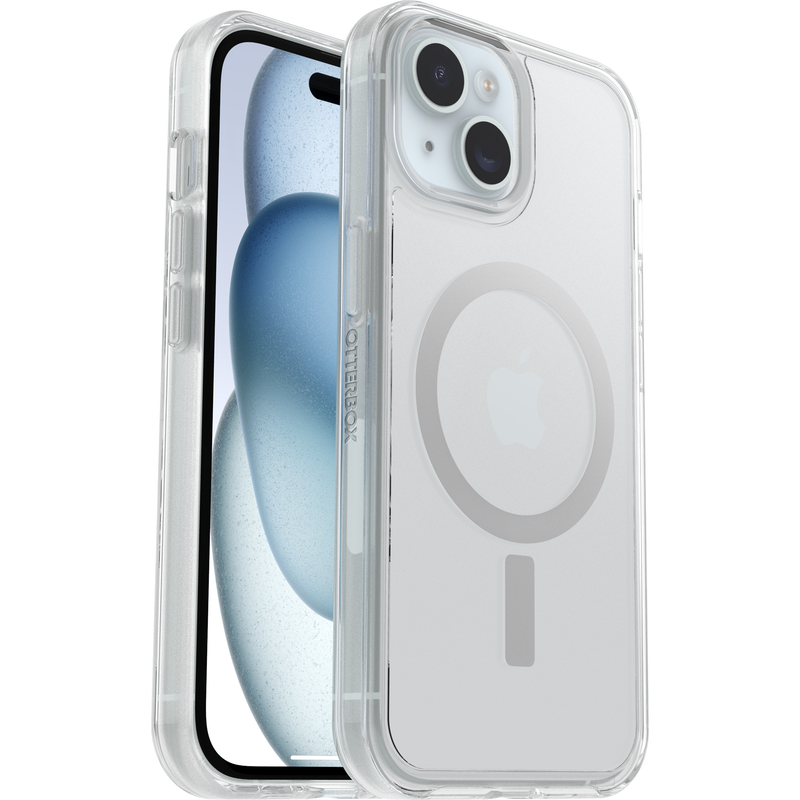 product image 1 - iPhone 16e and iPhone 15/14/13 Case Symmetry Series Clear for MagSafe
