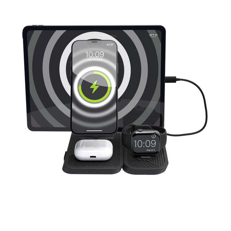 product image 4 - Zens Modular - 4-in-1 Zens 4-in-1 Modular Wireless Charging Station