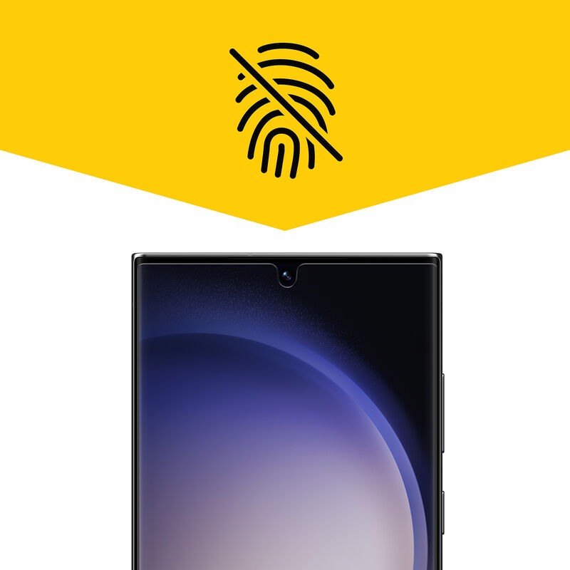 Protection d'écran pour smartphone Samsung Film de protection S23 Ultra  Transparent