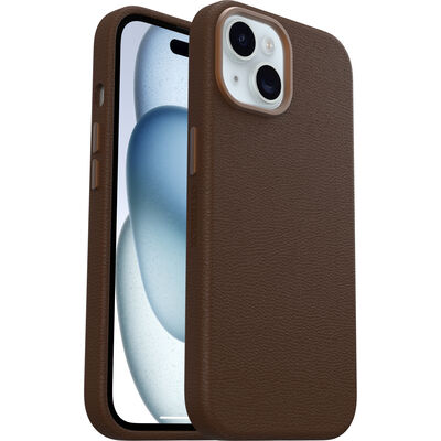 iPhone 15, iPhone 14 en iPhone 13 Hoesje | Symmetry Series Cactus Leather voor MagSafe
