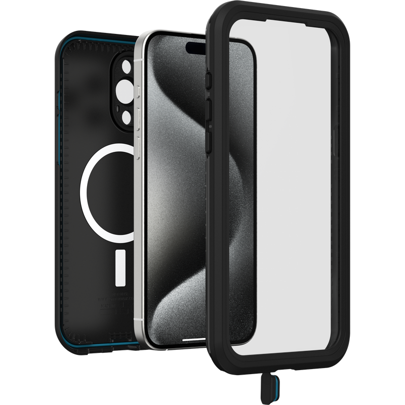 product image 3 - iPhone 15 Pro Max Waterproof Case OtterBox Frē Series for MagSafe