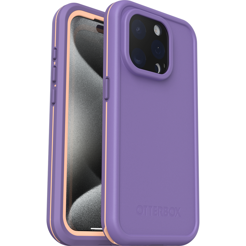 product image 1 - iPhone 15 Pro Waterproof Case OtterBox Frē Series for MagSafe