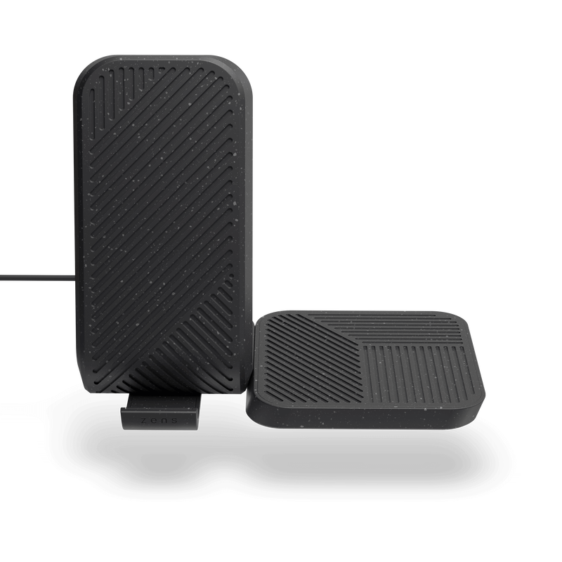 product image 1 - Zens Modular Bundle Zens Modular Bundle: Stand Main Station Wireless Charger + Single Extension Wireless Charger