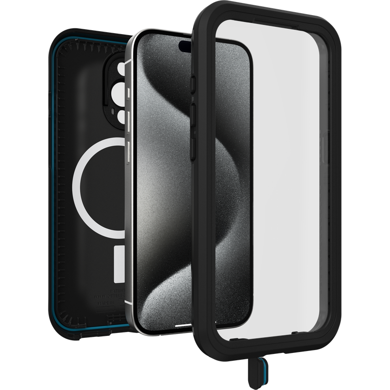 product image 3 - iPhone 15 Pro Waterproof Case OtterBox Frē Series for MagSafe