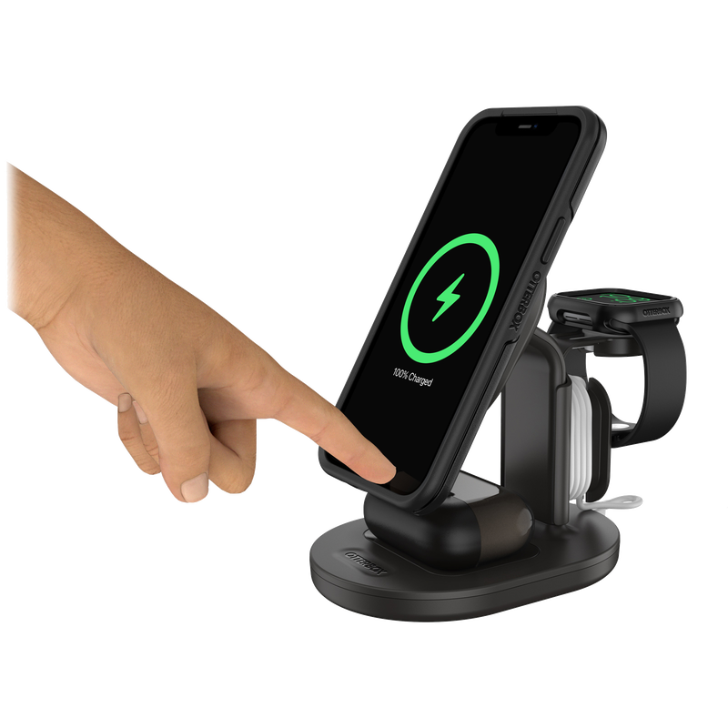 product image 5 - iPhone with MagSafe 3-in-1 Charging Station for MagSafe