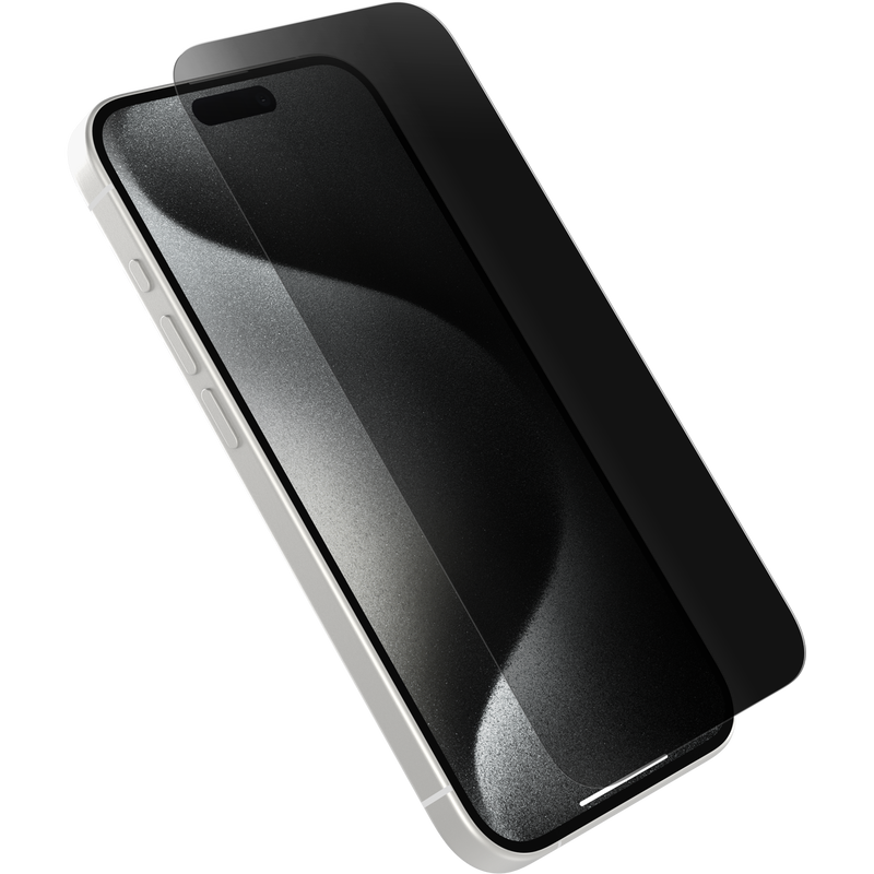 product image 1 - iPhone 15 Pro Screen Protector Premium Pro Glass Privacy Guard