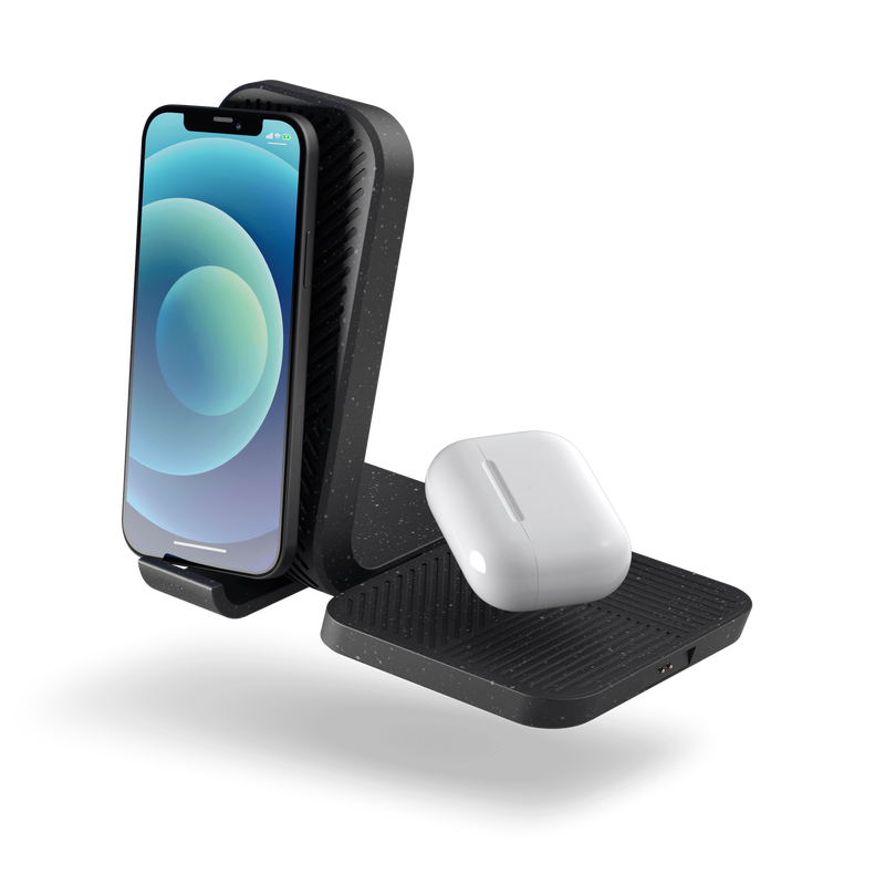 product image 4 - Zens Modular Bundle Zens Modular Bundle: Stand Main Station Wireless Charger + Single Extension Wireless Charger