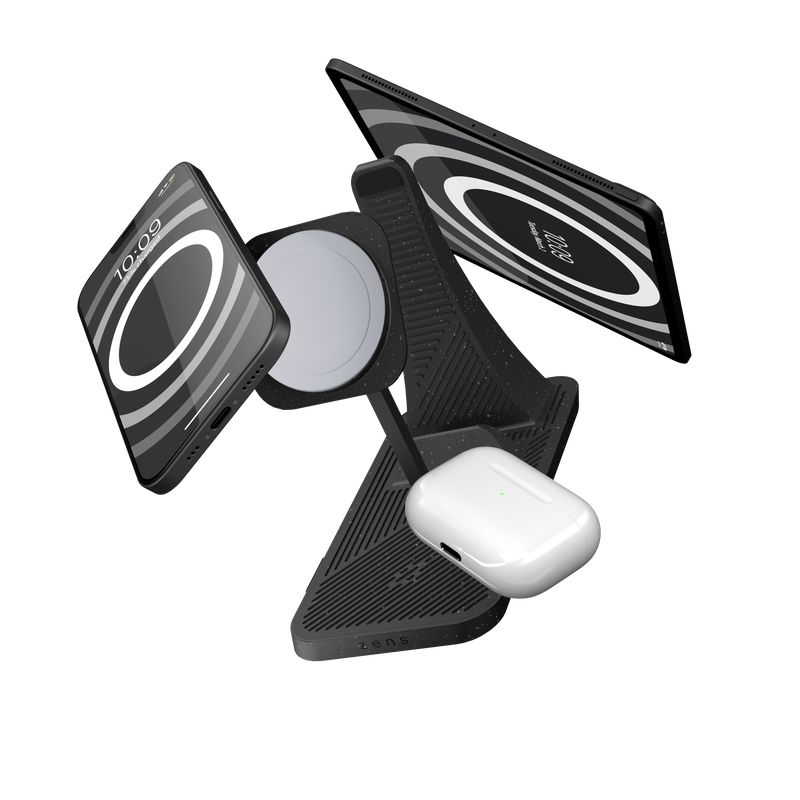 product image 2 - Zens Modular - 3-in-1 Zens 3-in-1 Modular Wireless Charging Station