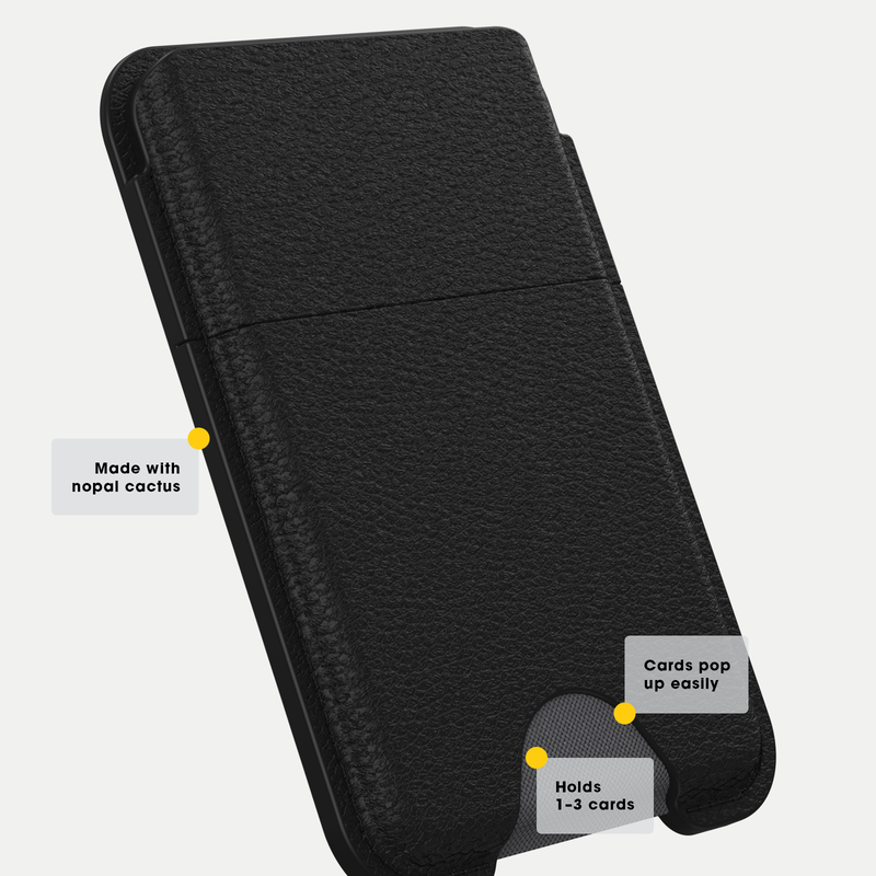 product image 5 - Wallet for iPhone with MagSafe Symmetry Cactus Leather Wallet