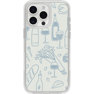 iPhone 15 Pro Max Case | Symmetry Series Clear Paris Collection