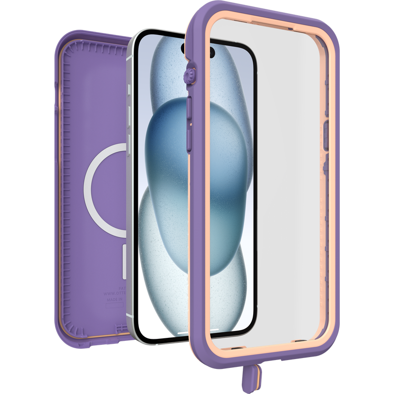 product image 3 - iPhone 15 Plus Waterproof Case OtterBox Frē Series for MagSafe