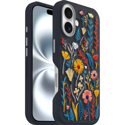 iPhone 16 Case | Symmetry Series Cactus Leather Embroidery