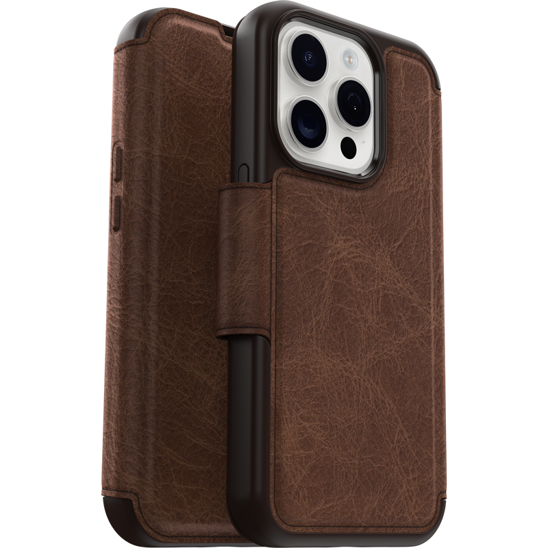 product image 5 - iPhone 15 Pro Hülle Strada Series Folio MagSafe
