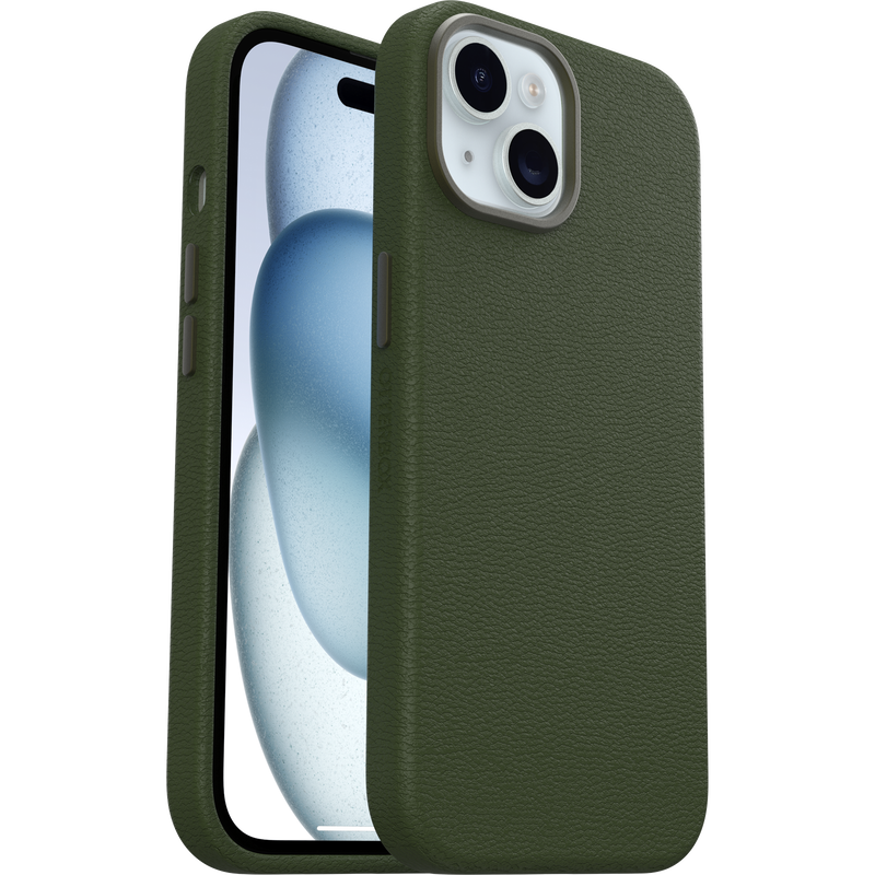product image 1 - iPhone 15 Hülle Symmetry Series Cactus Leather für MagSafe