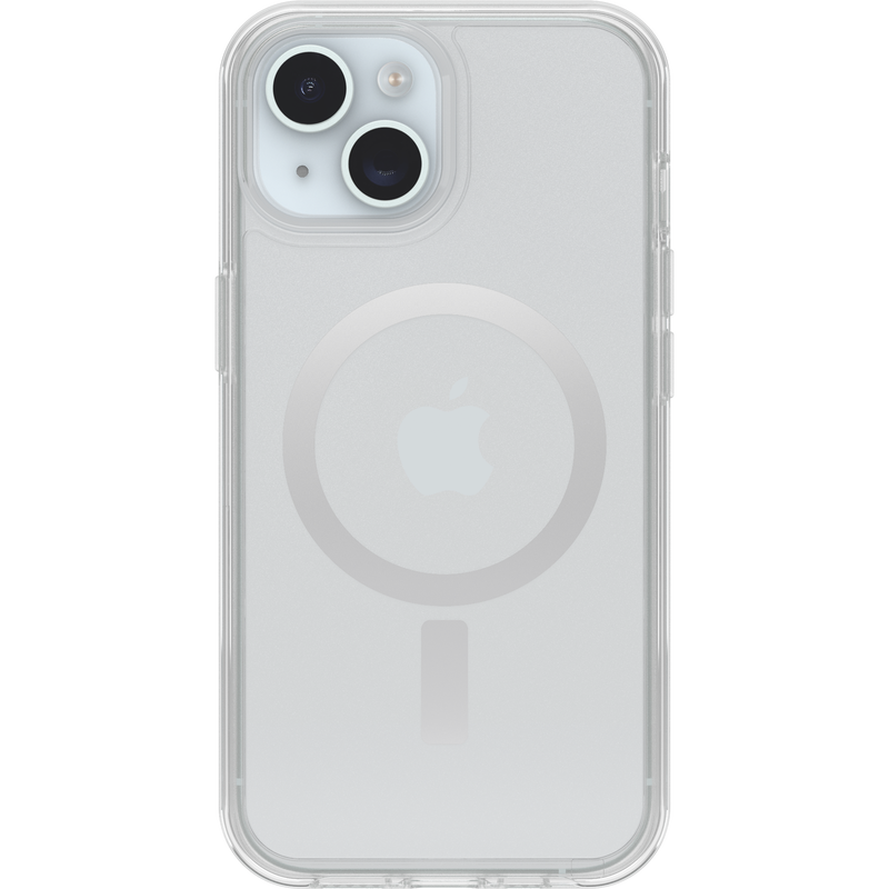 product image 2 - iPhone 16e and iPhone 15/14/13 Case Symmetry Series Clear for MagSafe