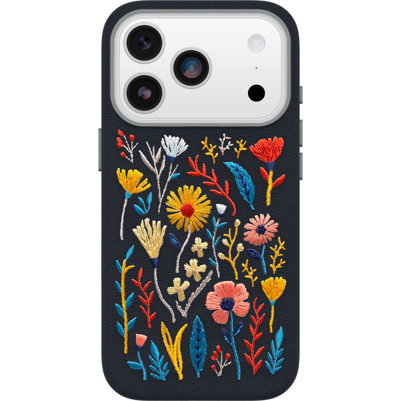 product image 1 - iPhone 17 Pro Case Symmetry Series Cactus Leather Embroidery