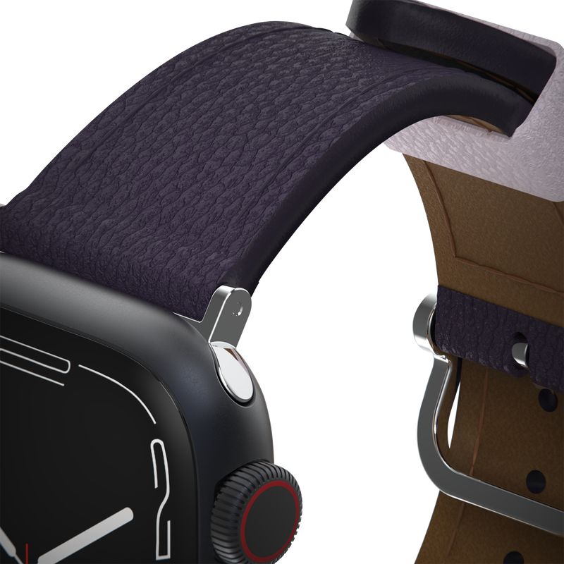 product image 2 - Apple Watch Band 44/45/46mm Symmetry Cactus Leather Watch Band