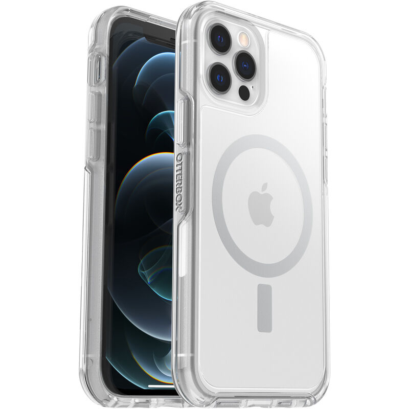 product image 3 - iPhone 12 en iPhone 12 Pro Hoesje Symmetry Series Clear met MagSafe