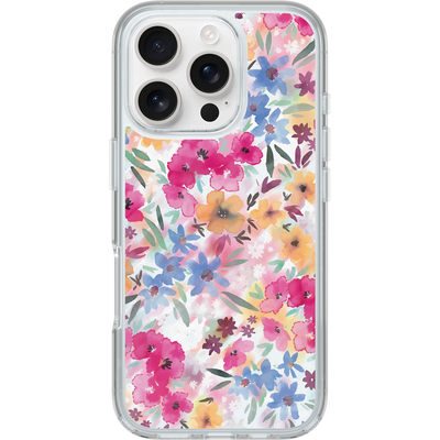Coque iPhone 16 Pro | Symmetry Series Clear pour MagSafe Confetti of Blossoms
