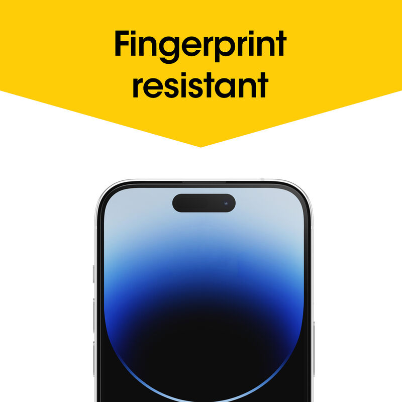 product image 4 - iPhone 14 Pro Screen Protector Premium Glass Antimicrobial