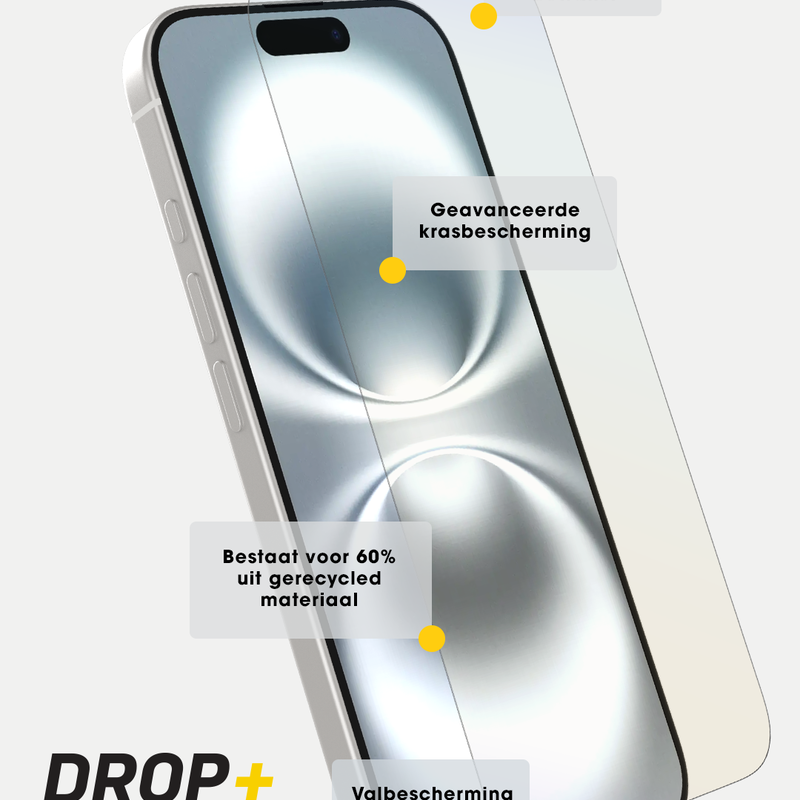 product image 3 - iPhone 16 Screenprotector Premium Pro Glass Blue Light Guard
